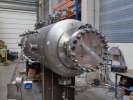 Work in progress... Hydrotest of a pressure vessel: image 1