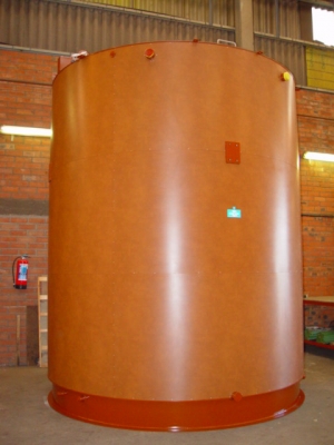 Chocoladetank 25 ton - recente realisatie