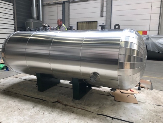 Opbouw en isoleren van een tank