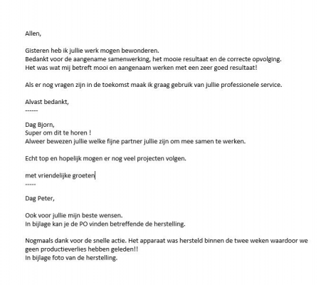 Complimenten