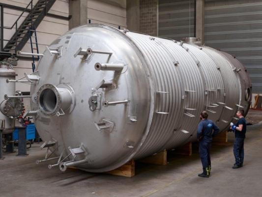 Pressure vessel according to Vlarem