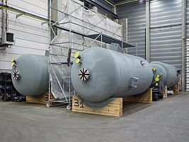 Cuves sous pression en acier