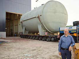 Cuve sous pression en acier