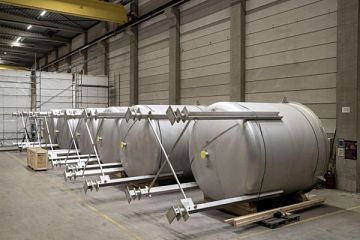 Ready for shipment: new series of stainless steel tanks