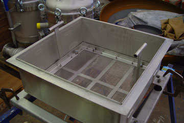Inox zeef