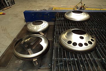 Plasmasnijden van bodem