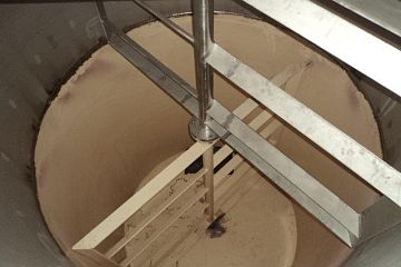 Roerwerk voor chocolade