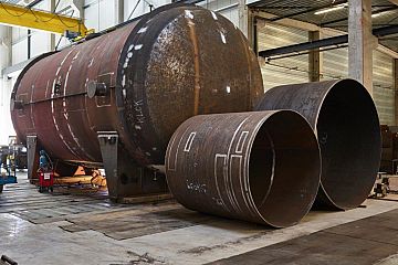 Steel pressure vessels