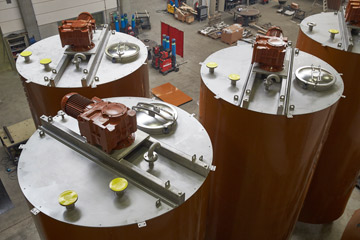 Tanks à chocolat