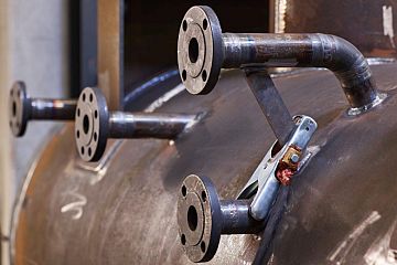 Pressure vessel above 0.5 bar