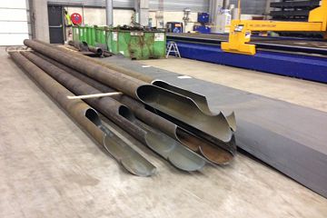 HD plasma cutting of tubes